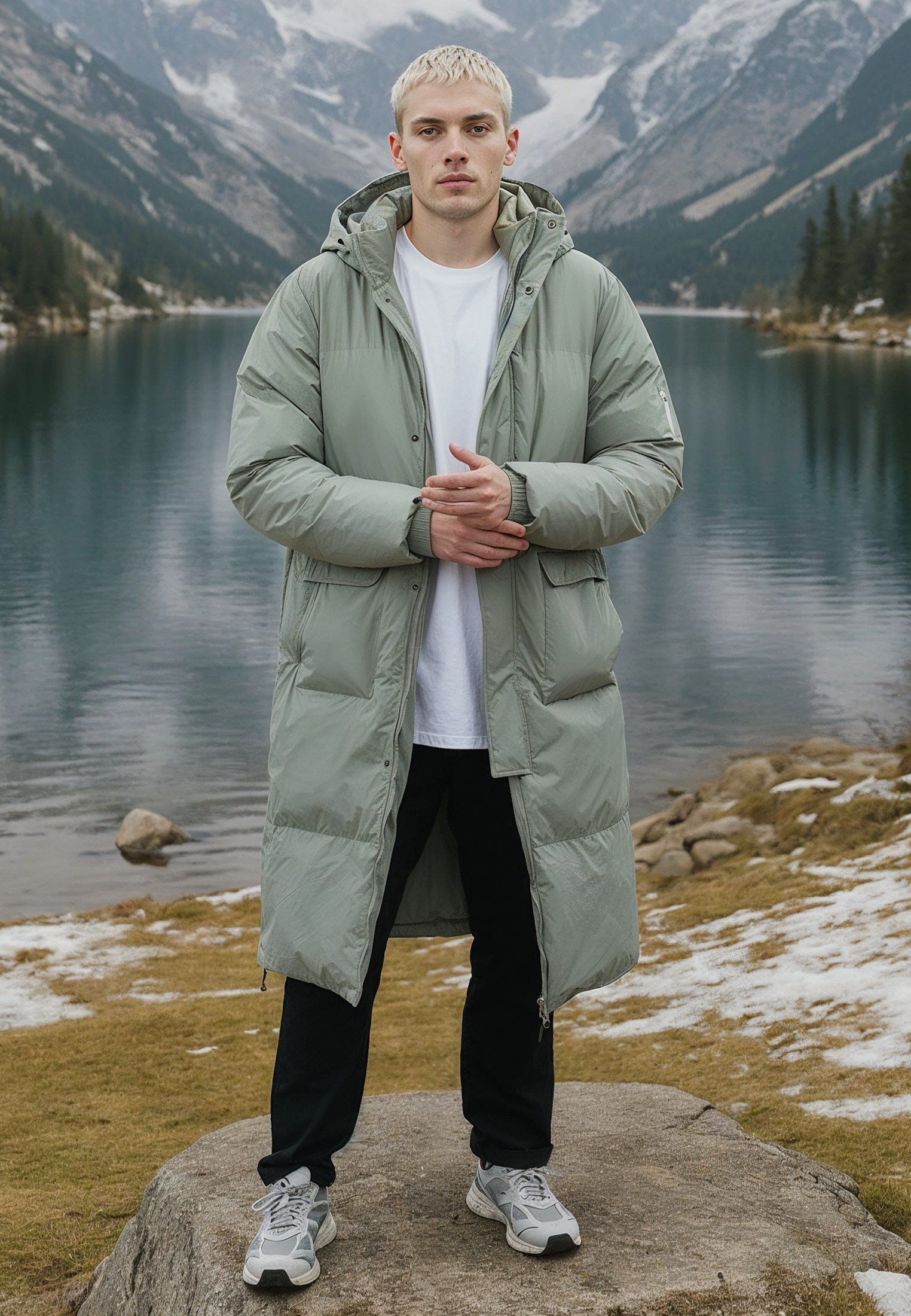 VOYAGER PUFFER PARKA GREEN