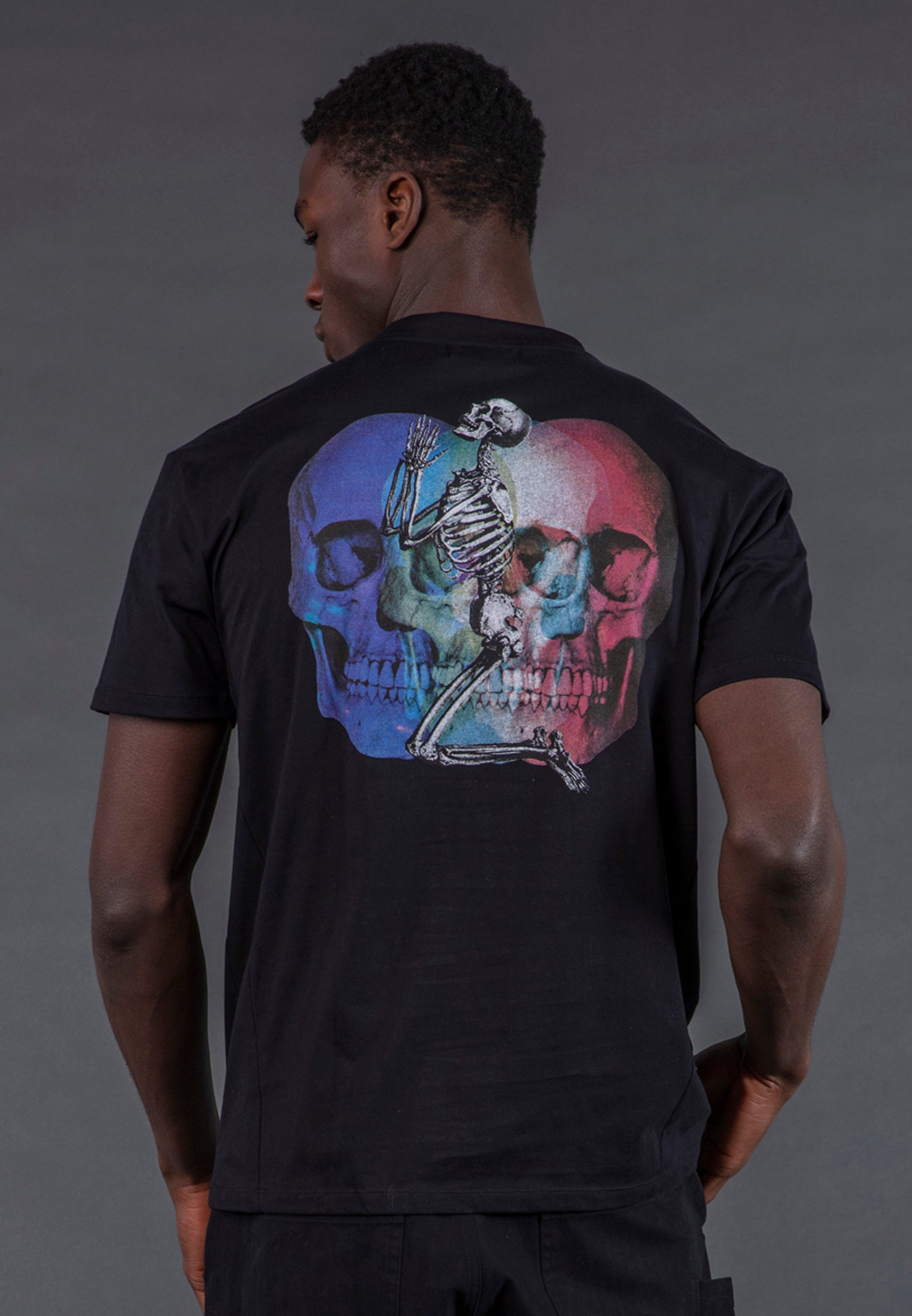 MULTI SKULL T-SHIRT BLACK