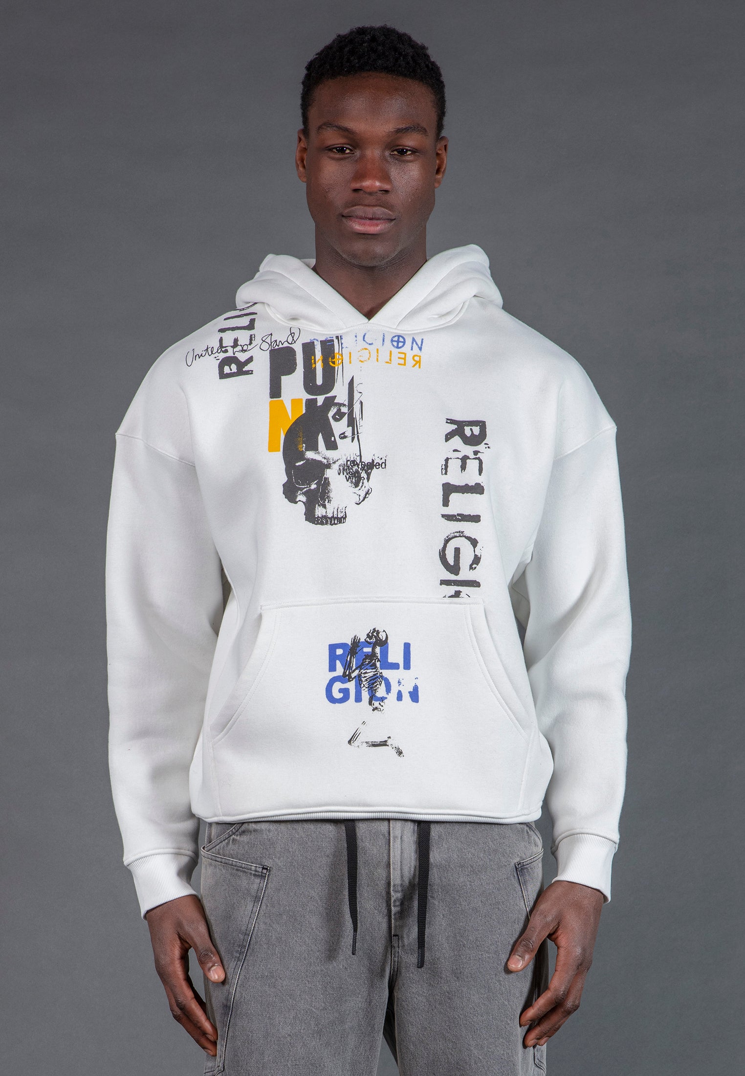 PUNK HOODIE OFF WHITE