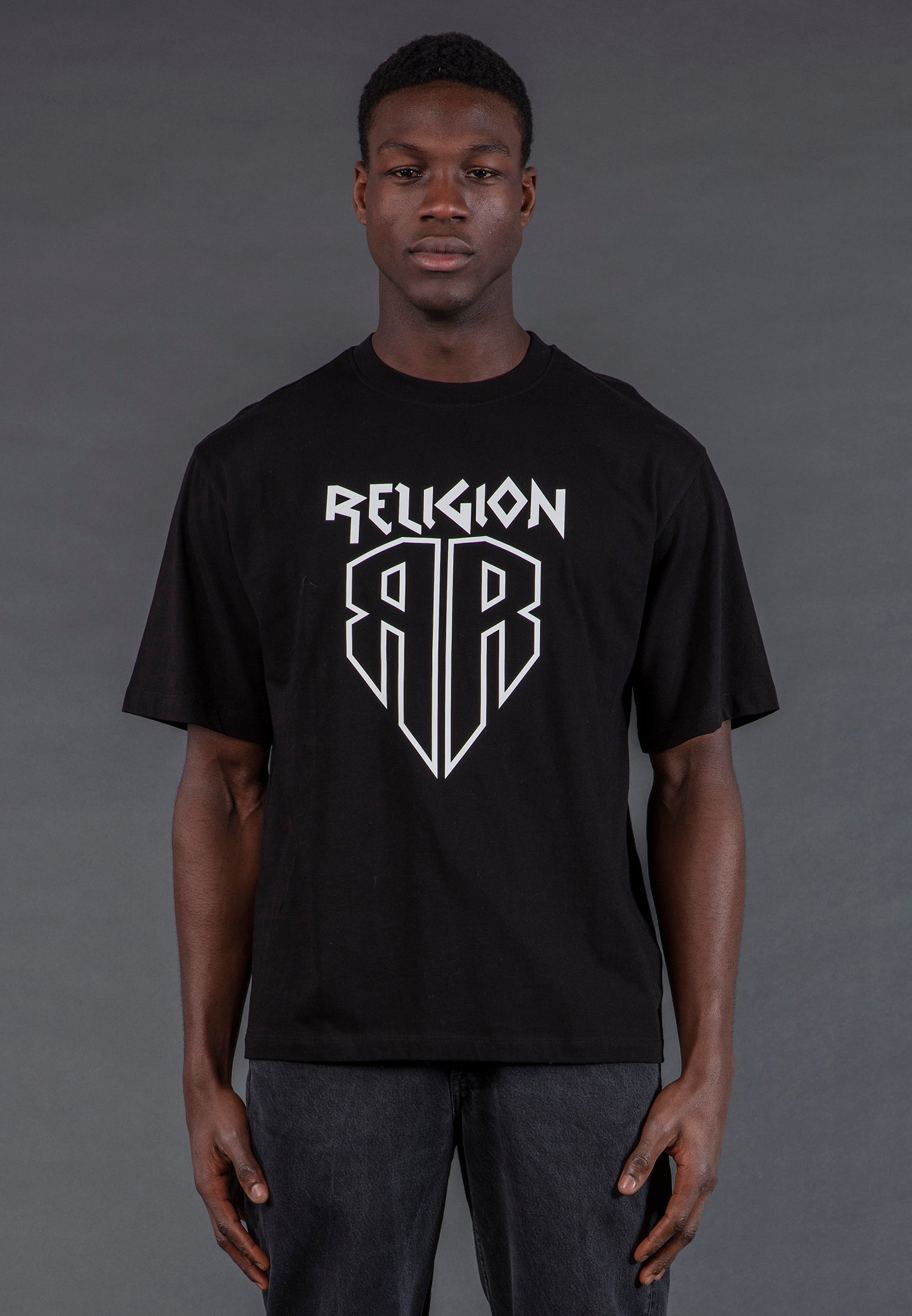 SHIELD T-SHIRT BLACK