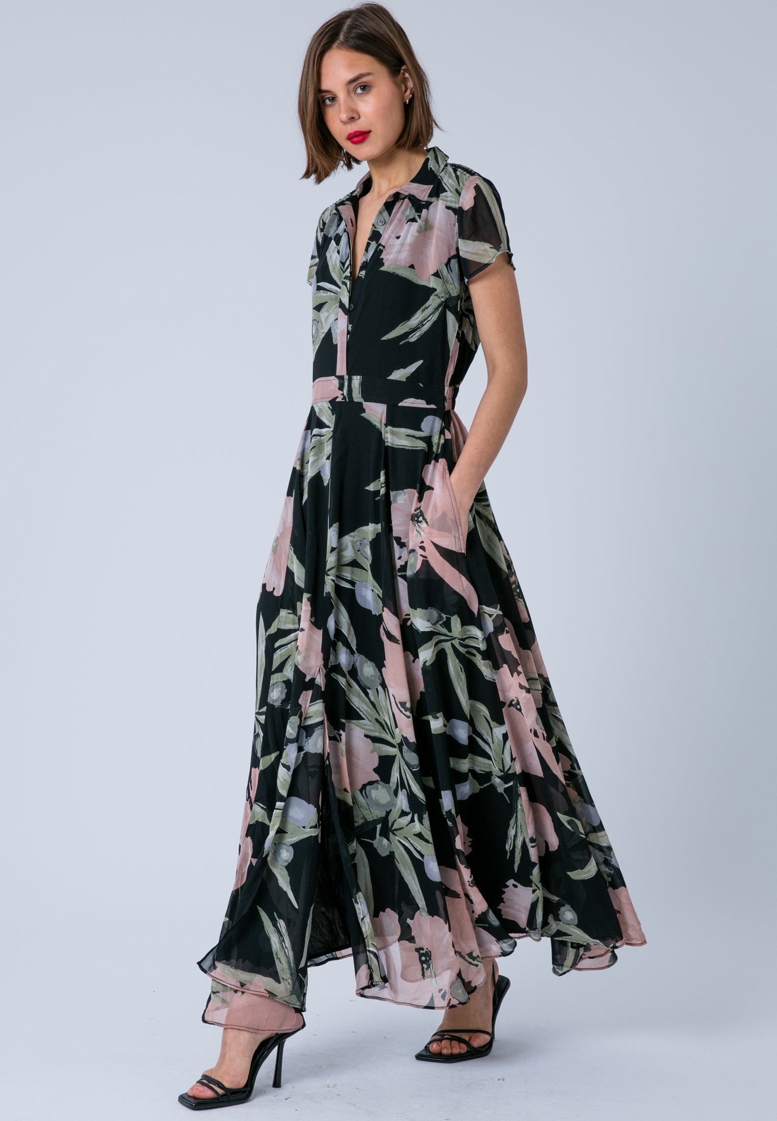 AVA SHIRT DRESS PRIME ASHES