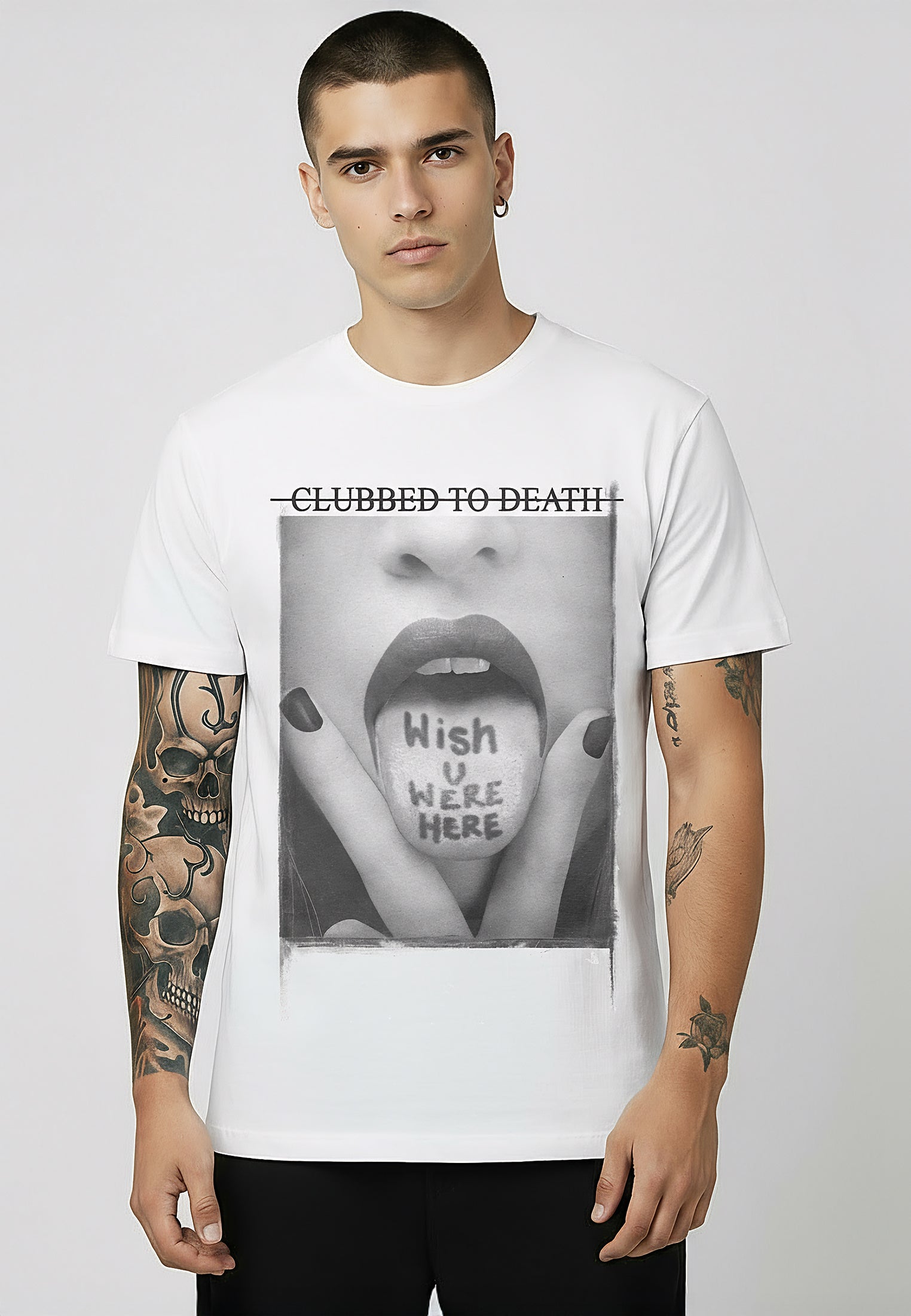 WISH YOU WERE HERE T-SHIRT WHITE