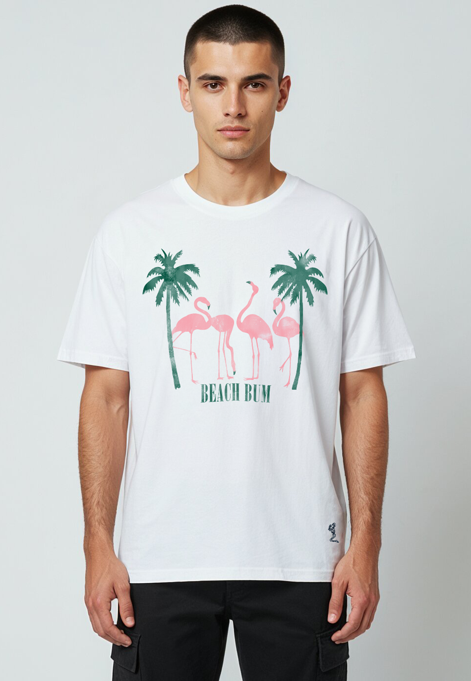 BEACH BUM T-SHIRT WHITE